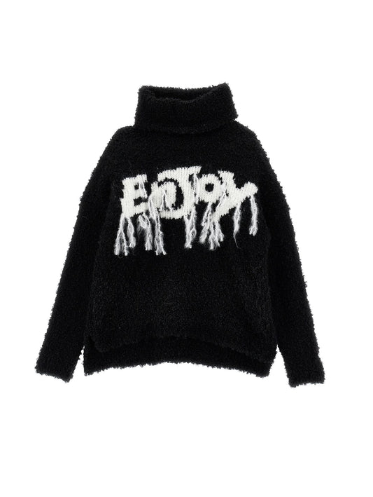 Maxi yarn sweater