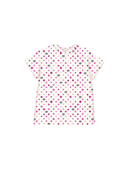 Allover rainbow T-shirt