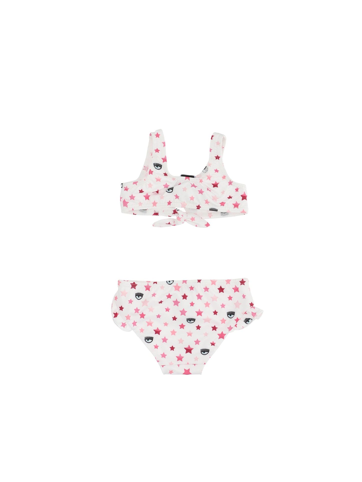 Two-piece allover rainbow