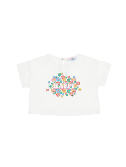 Happy Cropped T-Shirt
