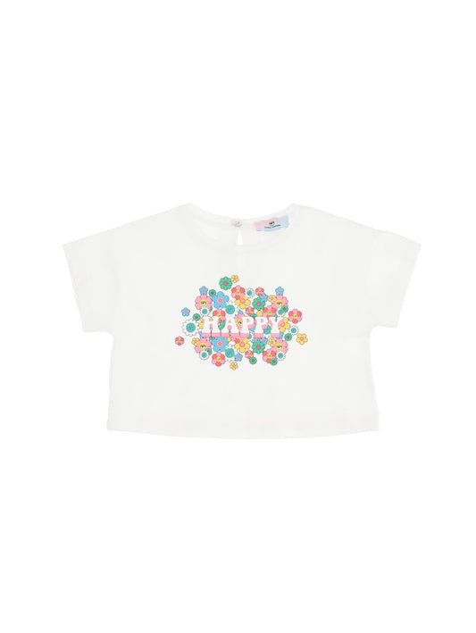 Happy Cropped T-Shirt
