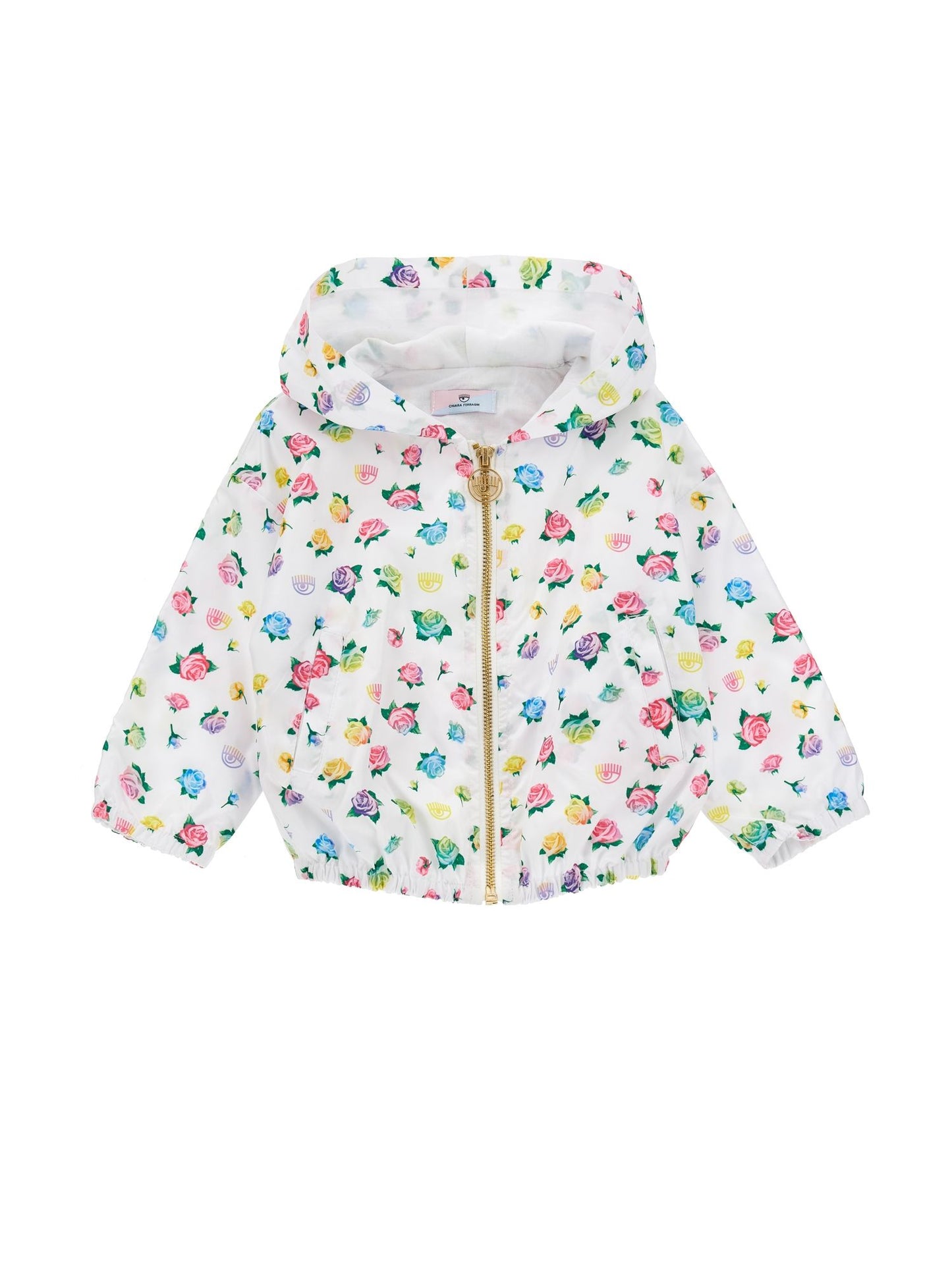Winddichte Allover-Jacke in Rose