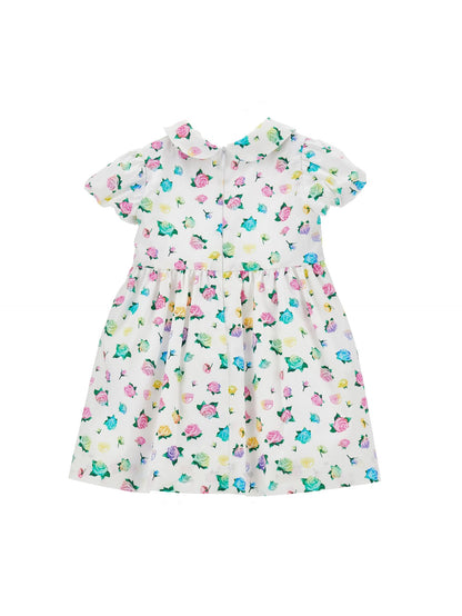 All-over rose dress
