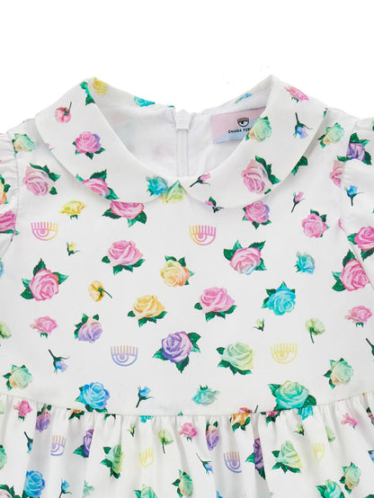 All-over rose dress
