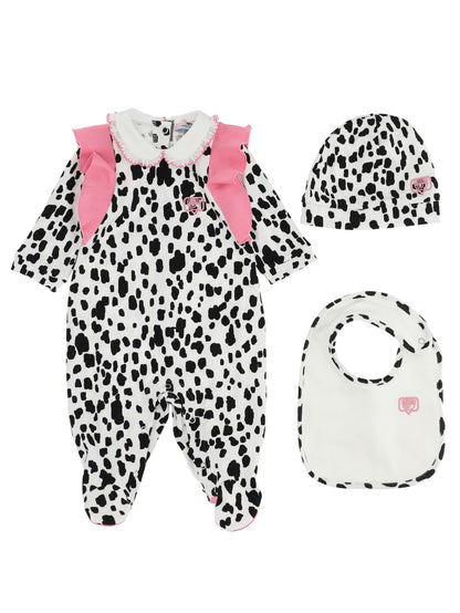 Three-piece cotton suit CF Dalmata Eyelike