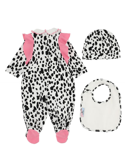 Three-piece cotton suit CF Dalmata Eyelike