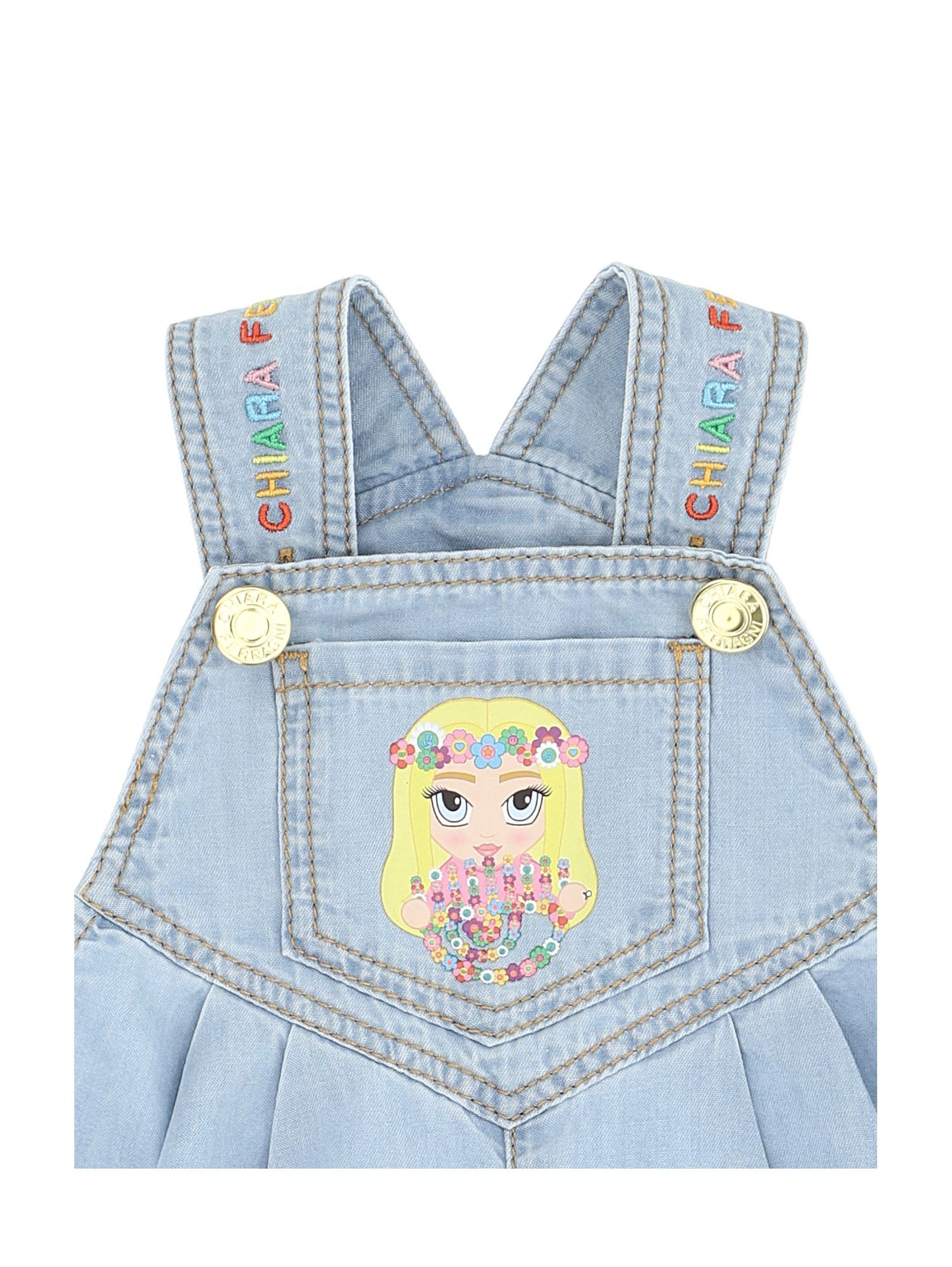 Chambray overalls