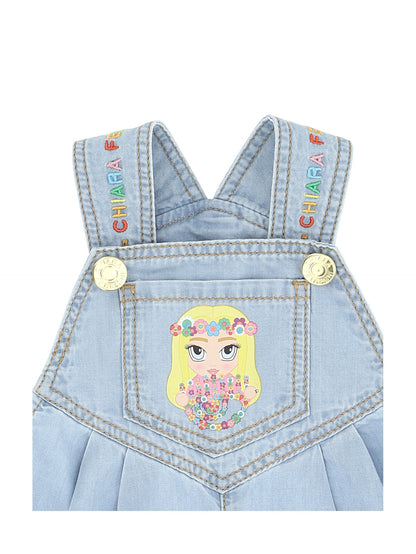 Chambray overalls