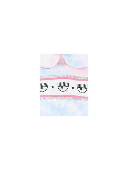 Maxilogomania tie-dye onesie