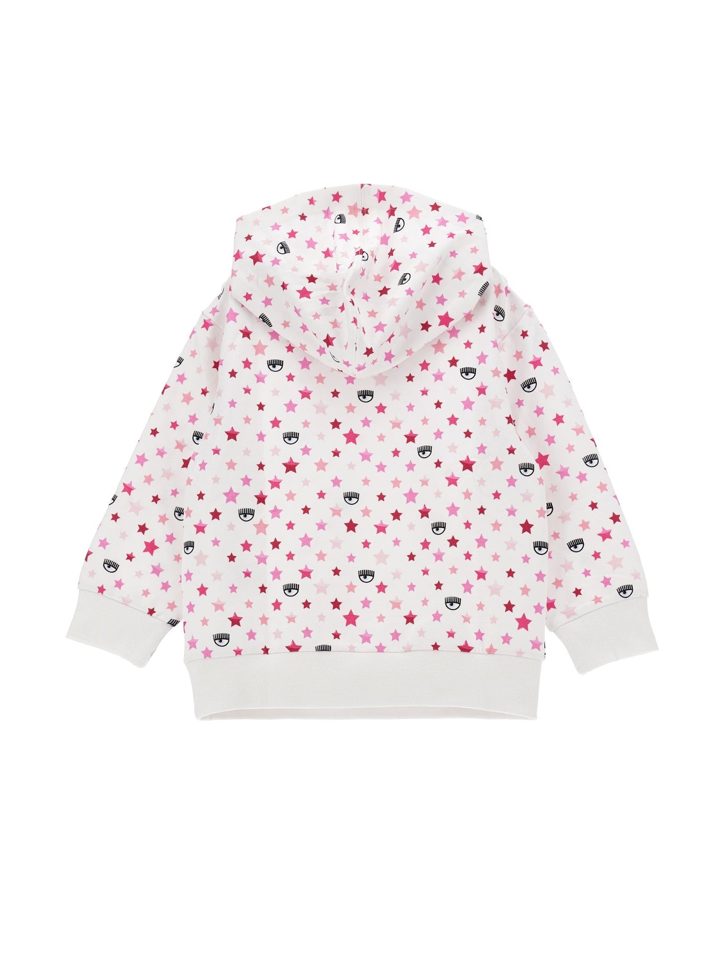 Allover rainbow sweatshirt