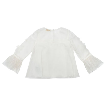 Silk organza blouse