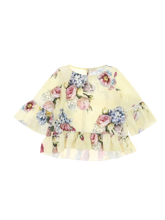 Floral cady blouse