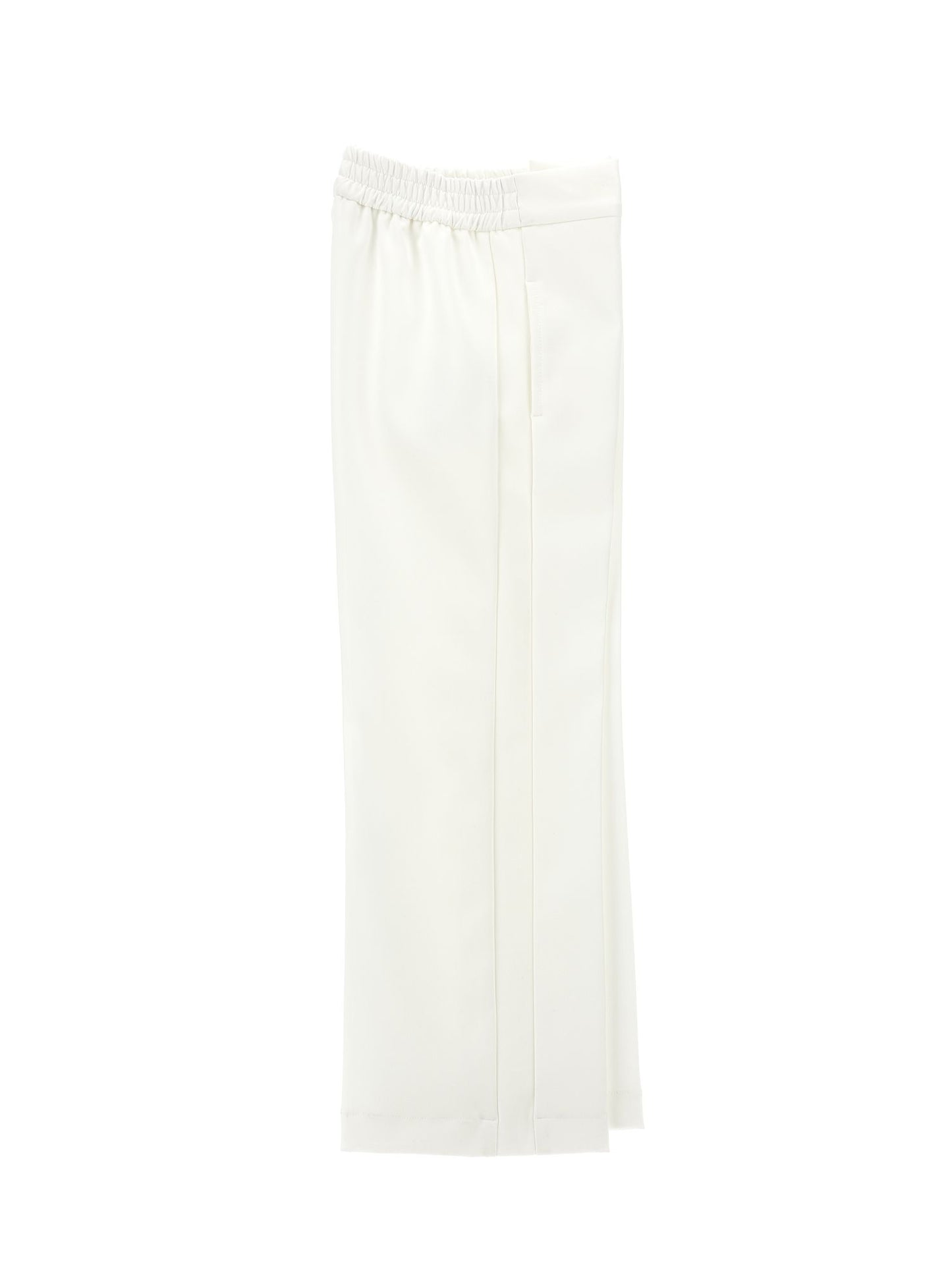 Crêpe trousers with band