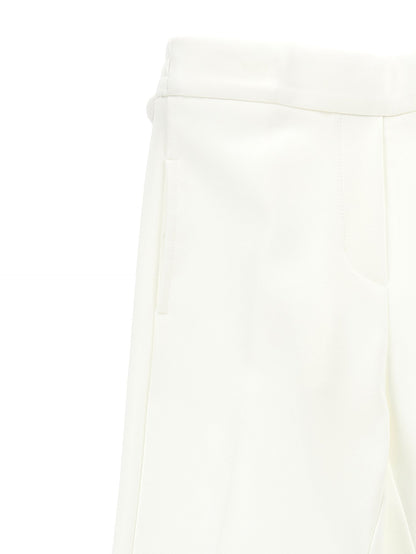 Crêpe trousers with band