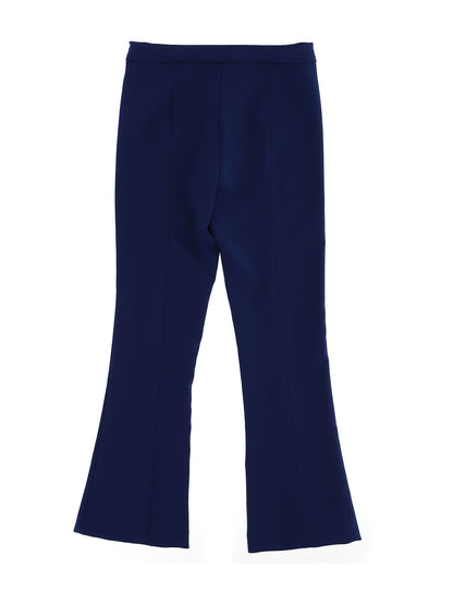 Trumpet crepe trousers