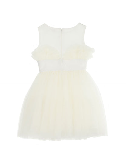 Abito tulle e paillettes