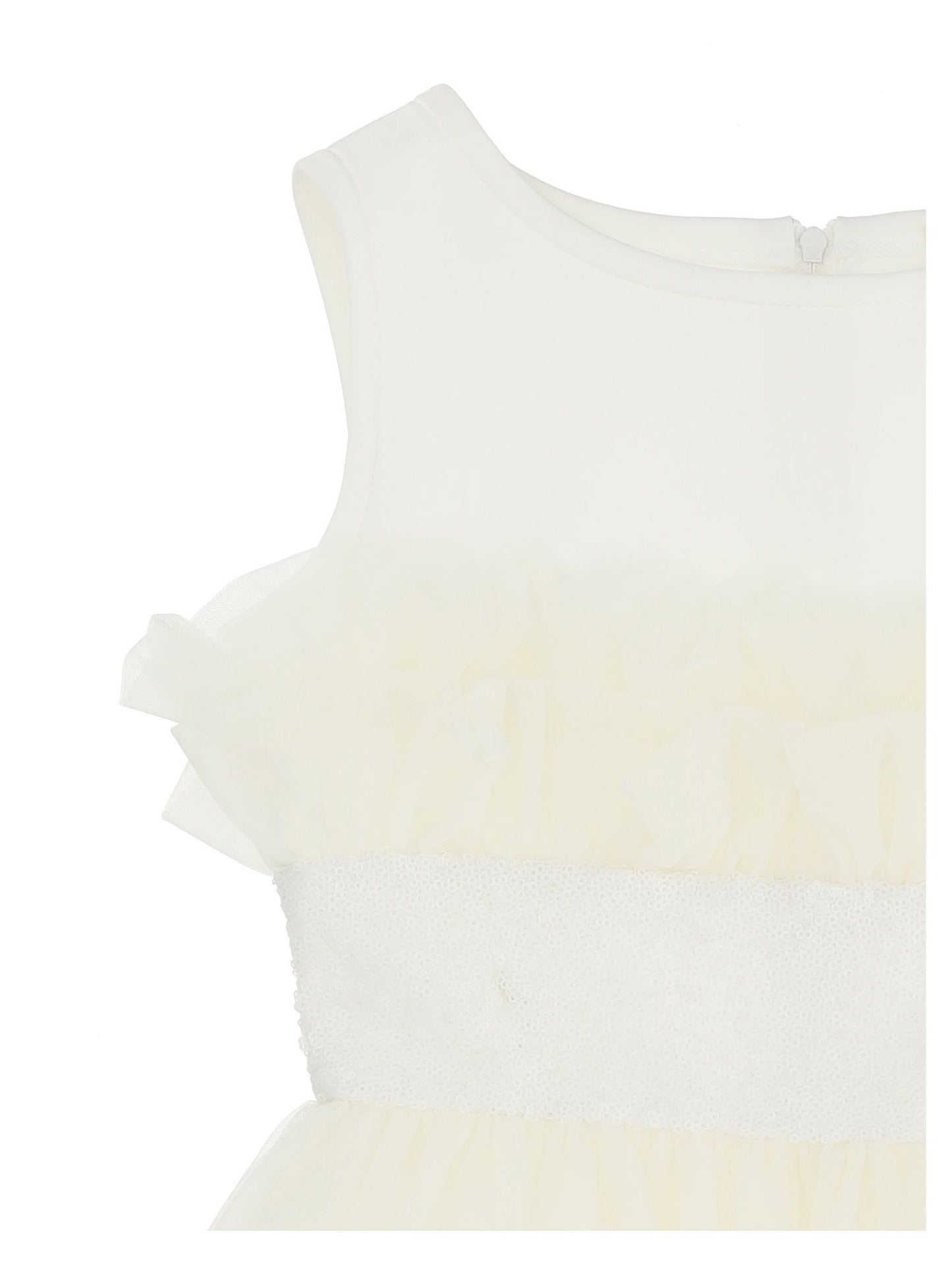 Abito tulle e paillettes