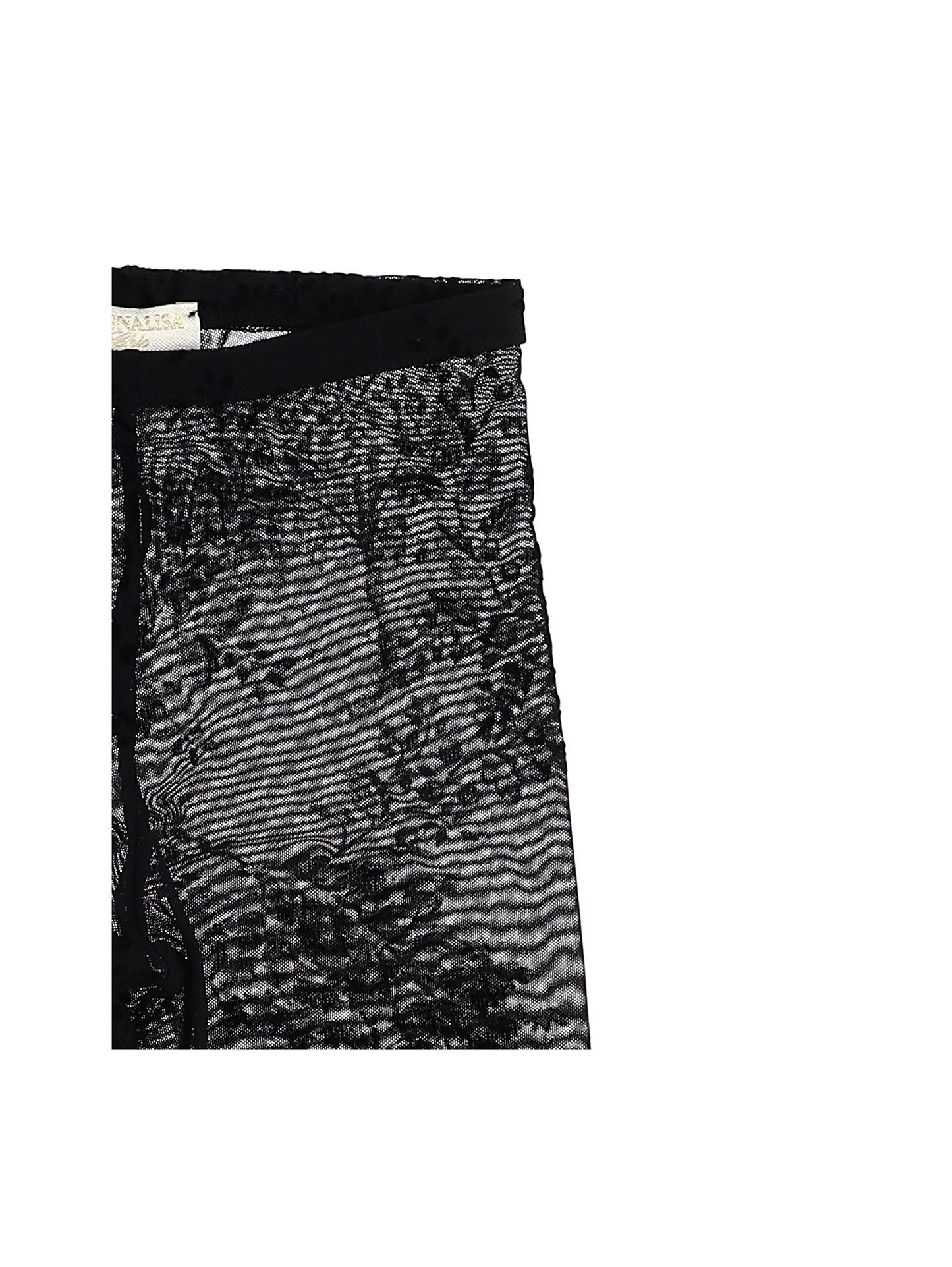 Flock tulle leggings