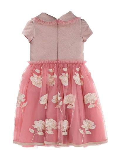 Abito lamé e tulle