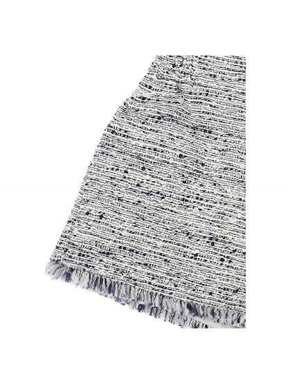 Striped bouclè shorts