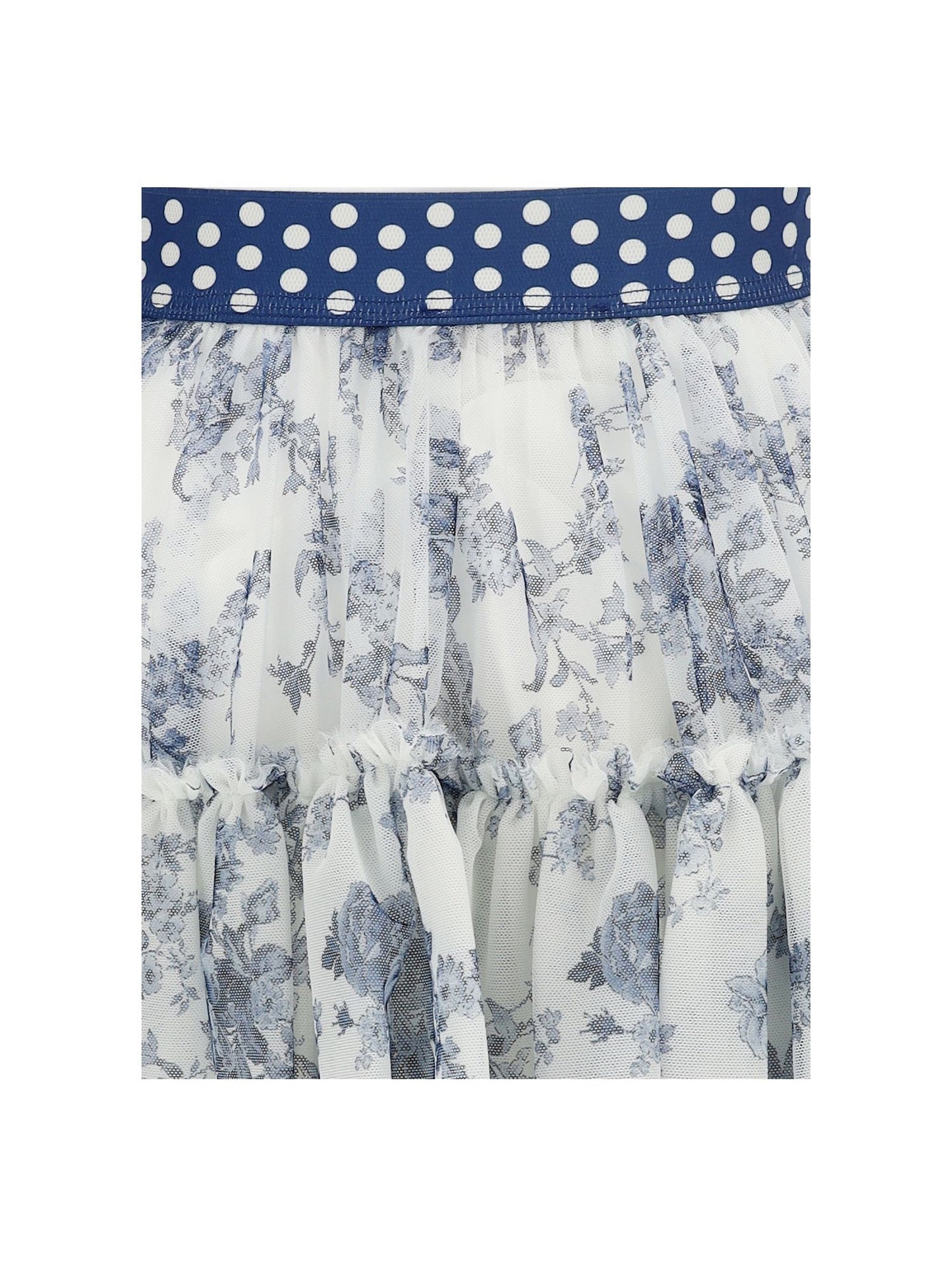 Gonna in tulle ramage