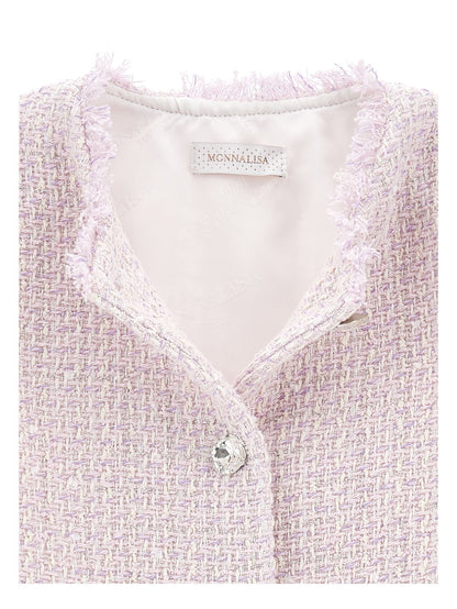Boucle melange jacket