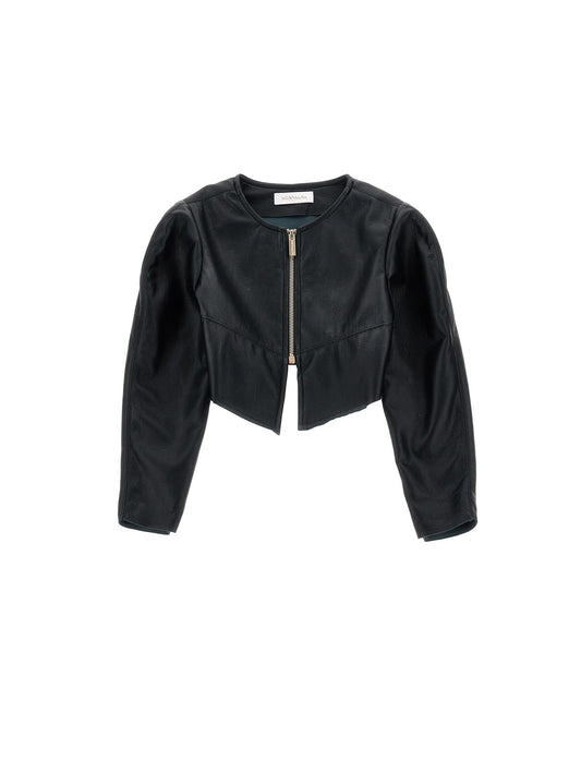 Coated fabric jacket