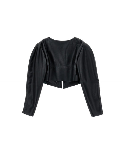 Coated fabric jacket