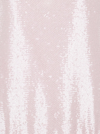 Abito paillettes con tulle