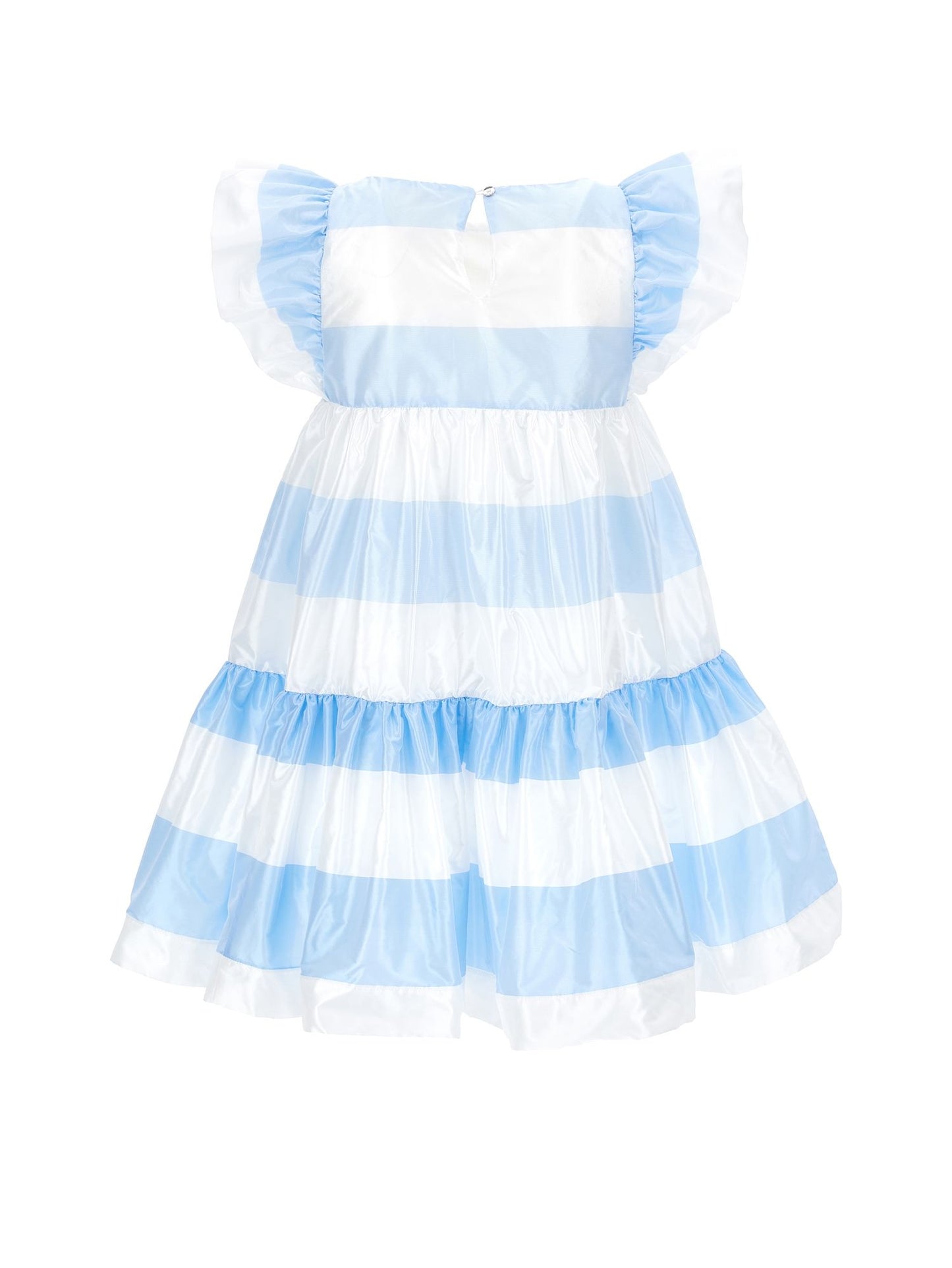 Abito taffeta righe