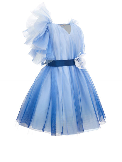 Abito tulle degradé