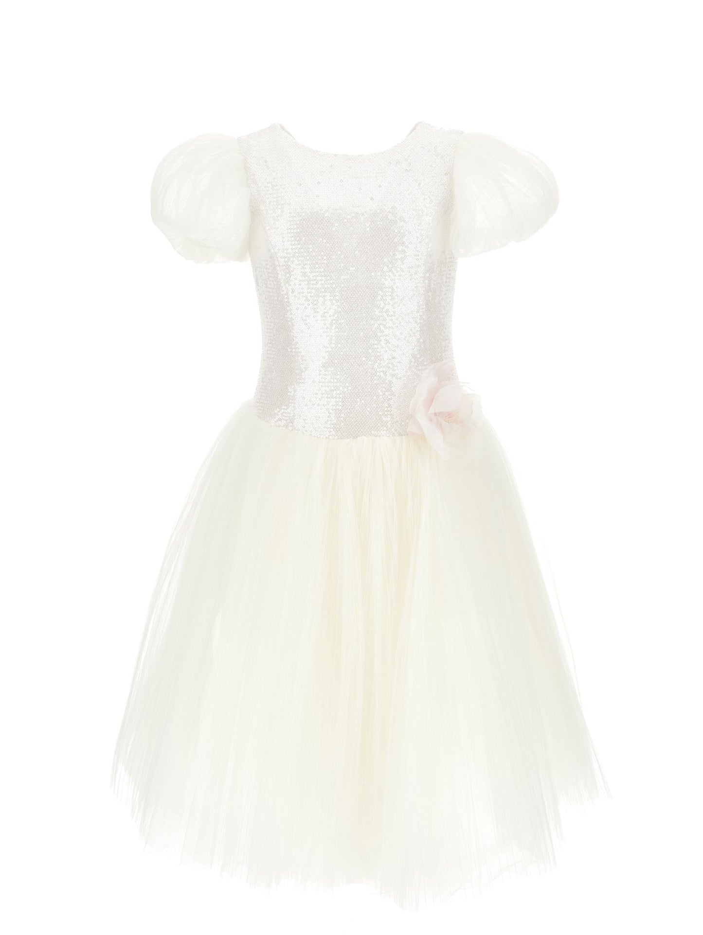Abito tulle paillettes