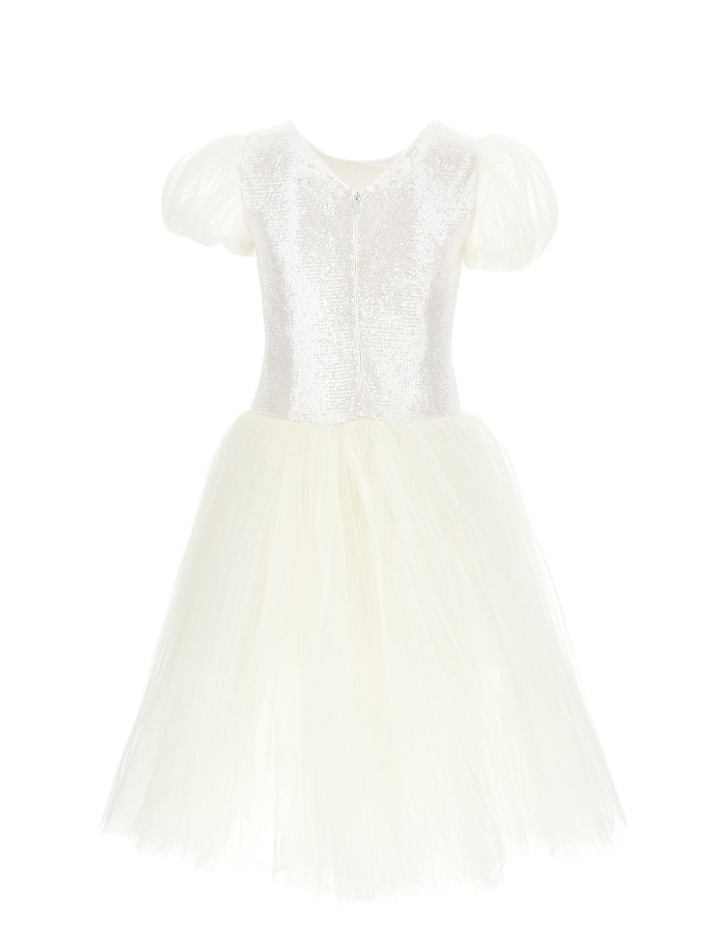 Abito tulle paillettes