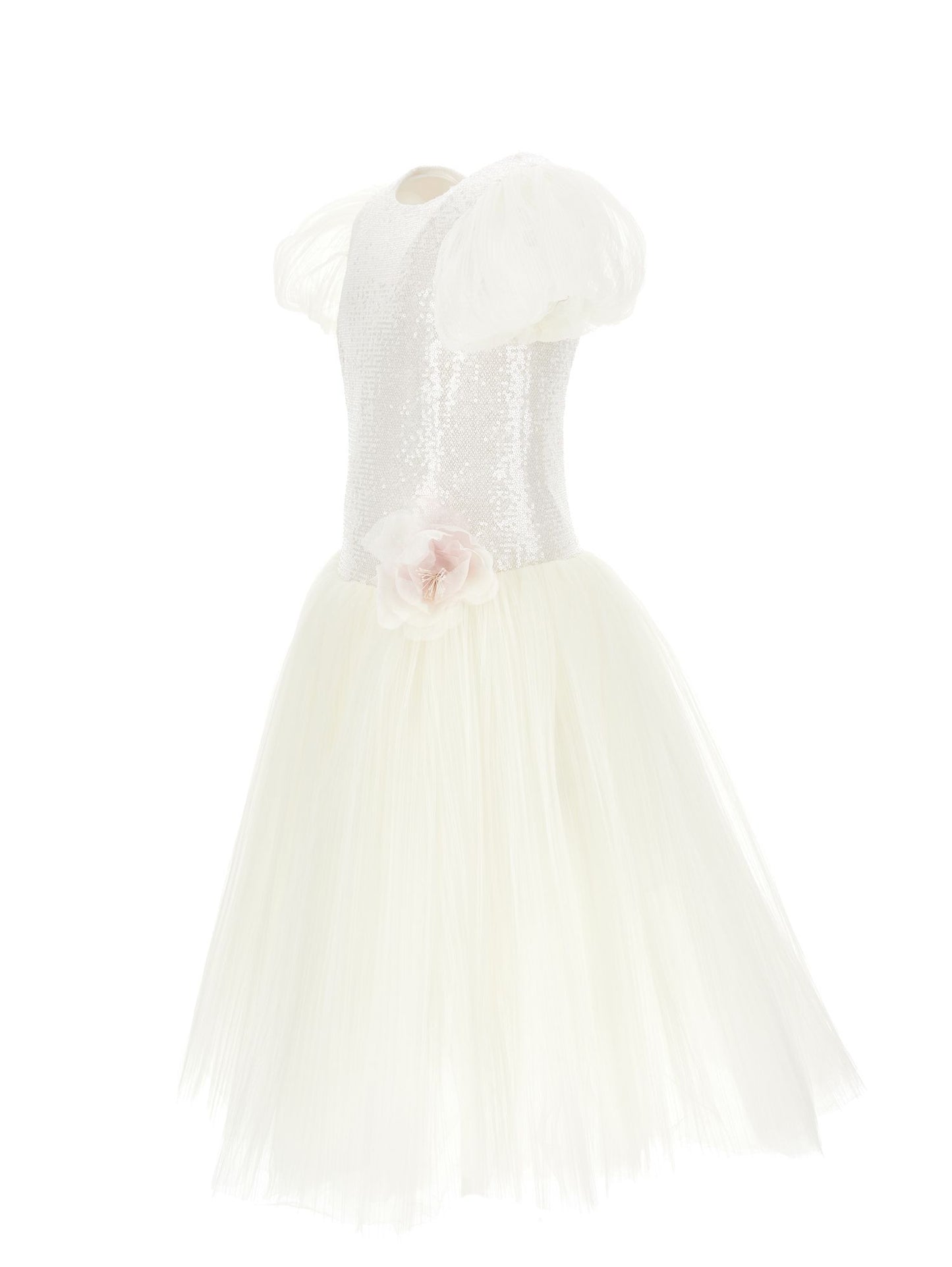 Abito tulle paillettes