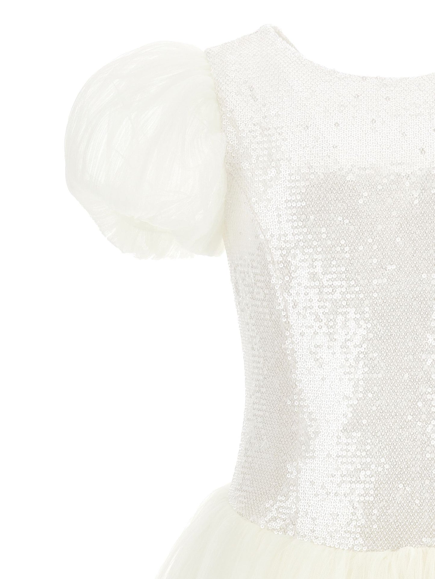 Abito tulle paillettes