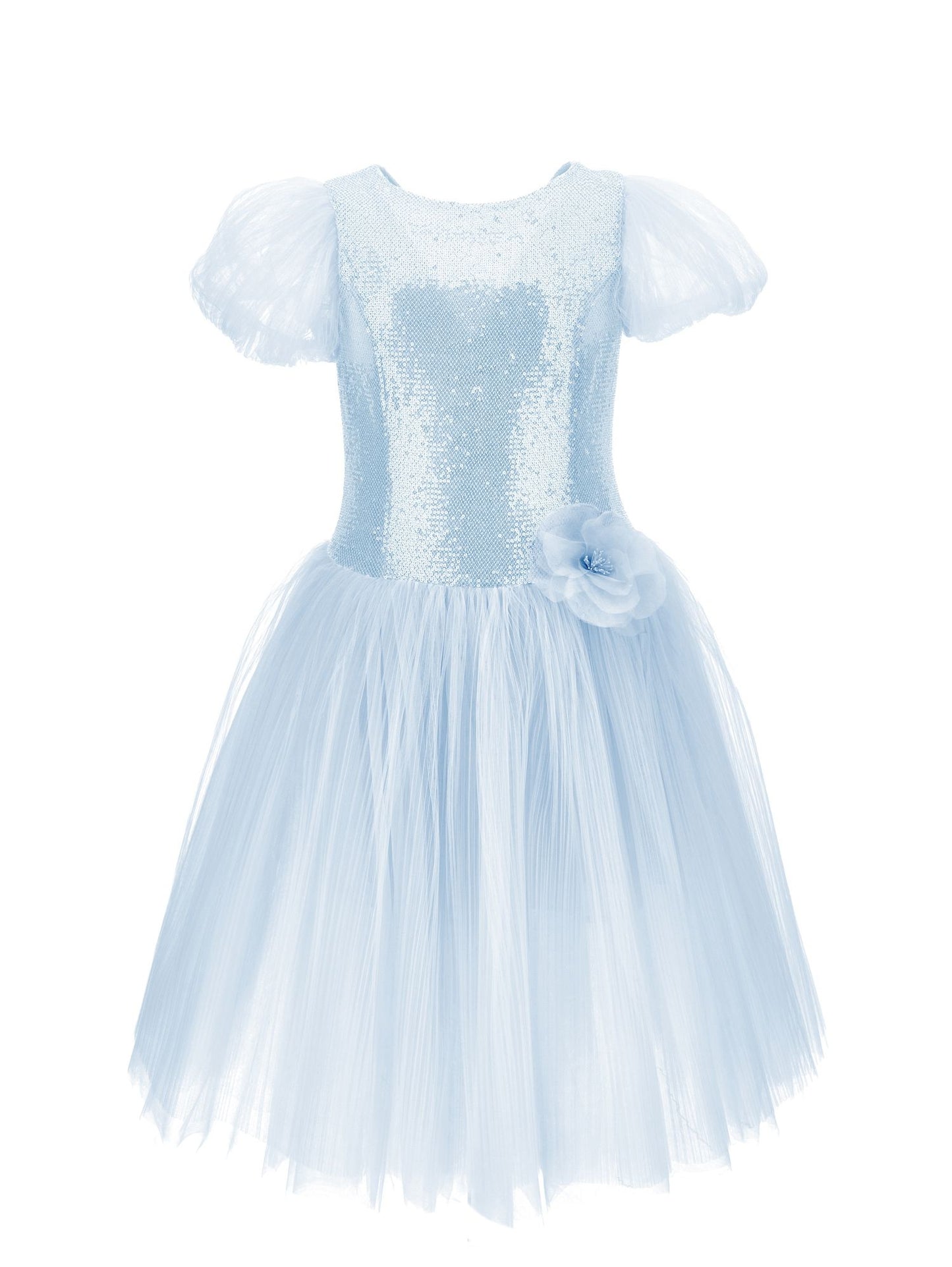 Abito tulle paillettes