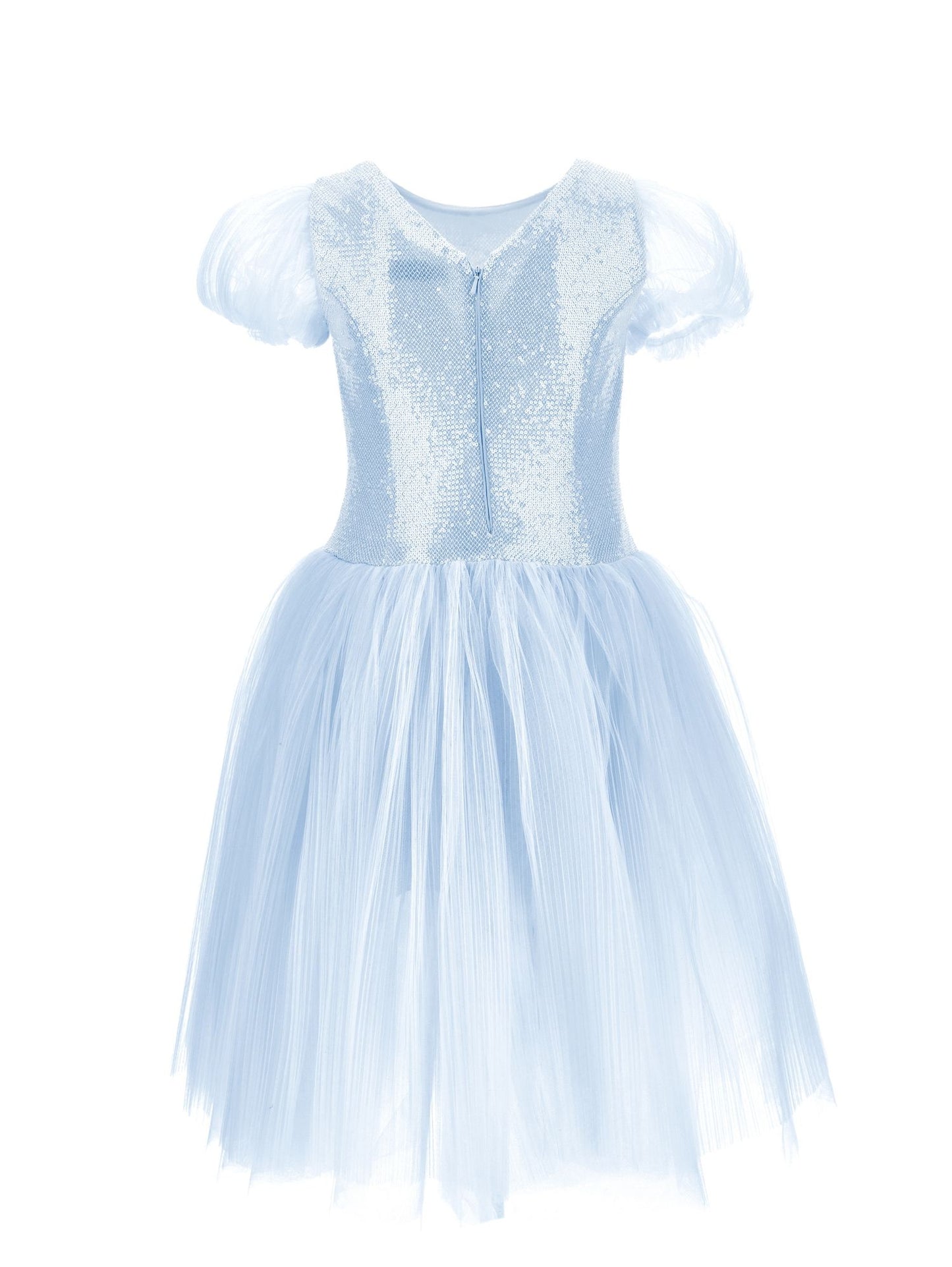 Abito tulle paillettes
