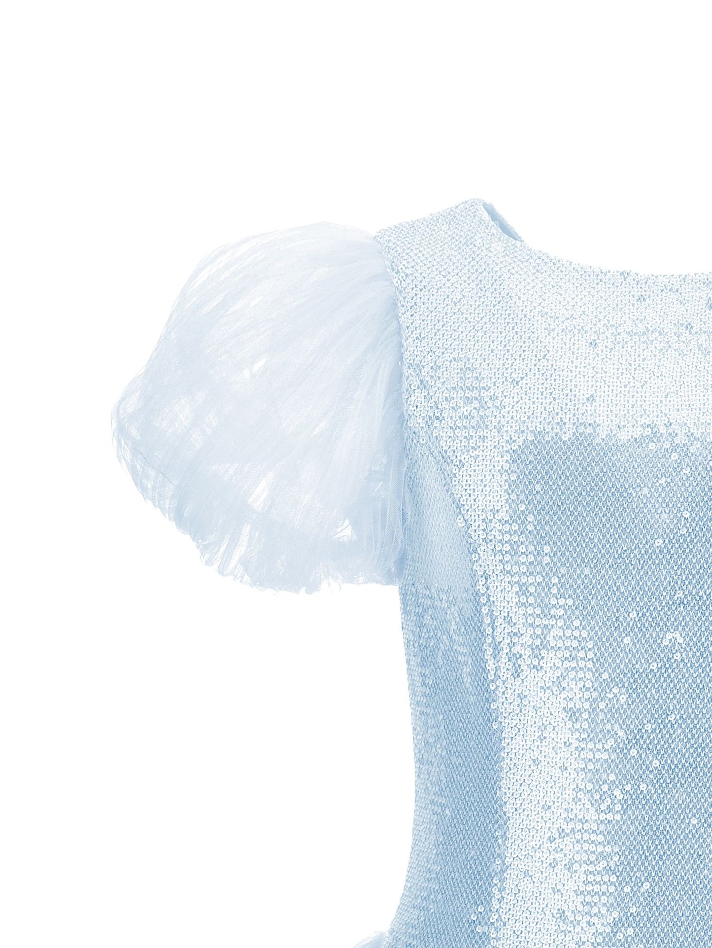Abito tulle paillettes