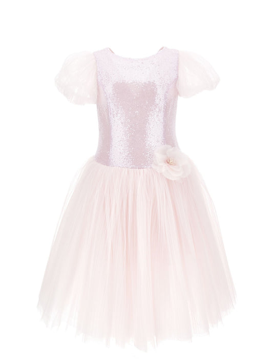 Abito tulle paillettes
