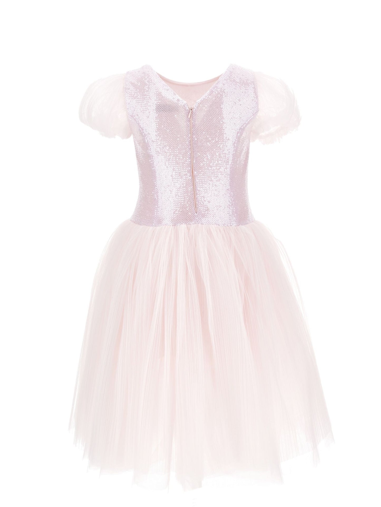 Abito tulle paillettes