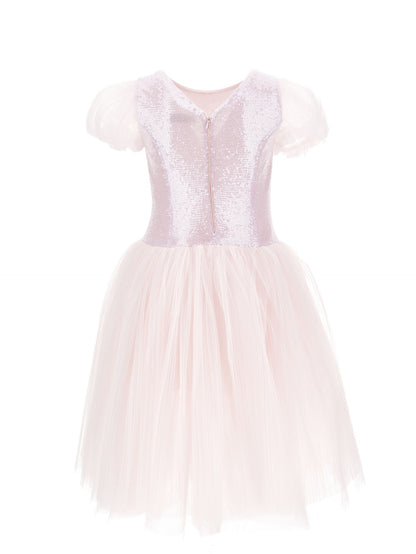 Abito tulle paillettes