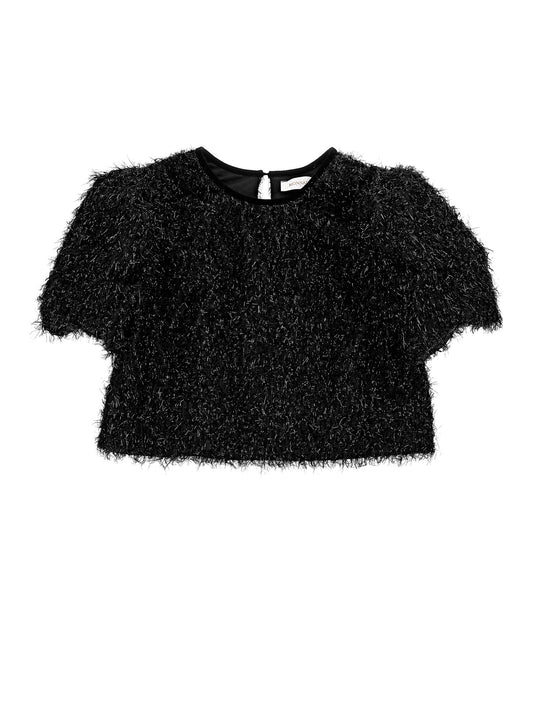 Lurex fringe top