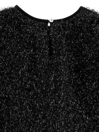 Lurex fringe top
