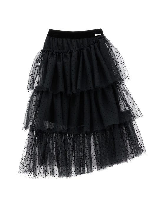 Longuette tulle skirt