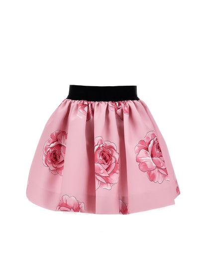 Pink Mikado Skirt
