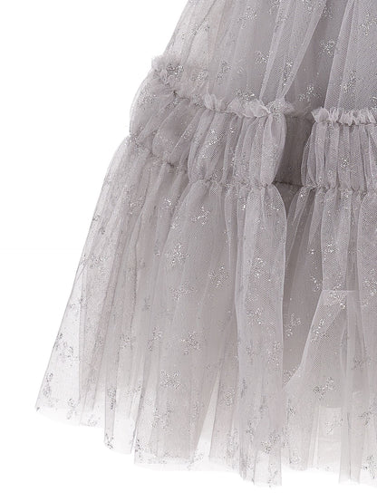 Glitter tulle skirt