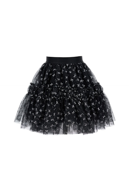 Glitter tulle skirt