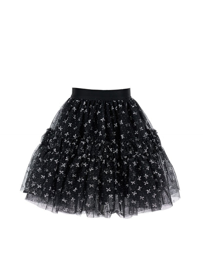 Glitter tulle skirt