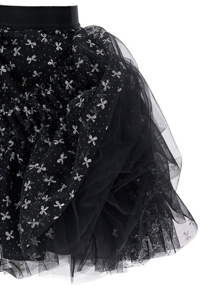 Glitter tulle skirt