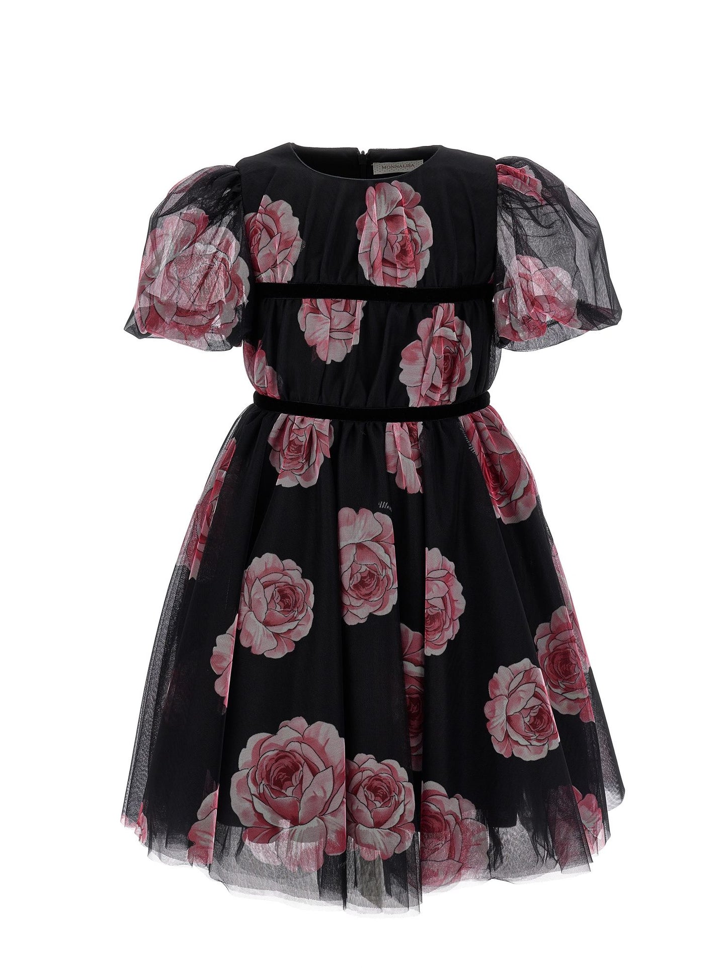 Abito tulle e rose